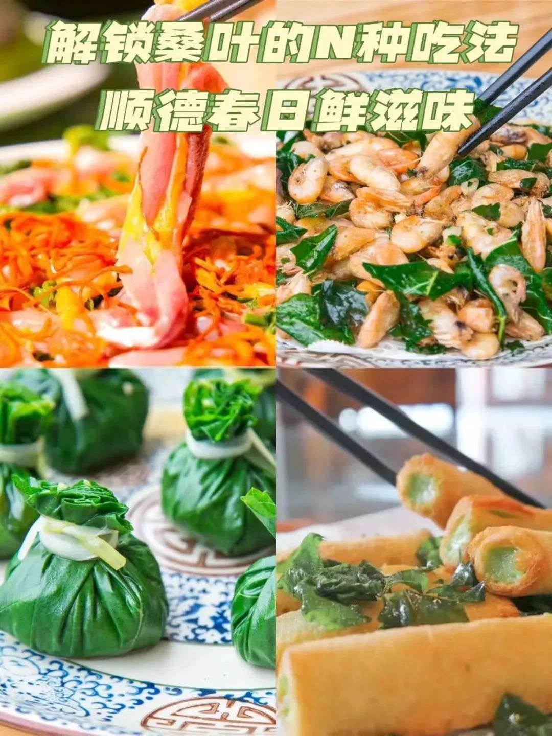 尝鲜正当&ldquo;食&rdquo;！带你邂逅不一样的春日滋味