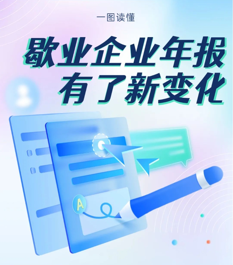 一图读懂 | 歇业企业年报有了新变化