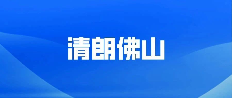 关于开展&ldquo;清朗佛山2024&rdquo;系列专项行动的公告
