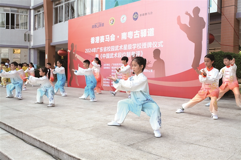 &ldquo;武术进校园&rdquo;传承文化强体魄