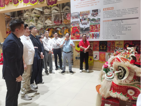 接待佛山市（各级）历届澳门政协委员联谊会到访禅城参观考察