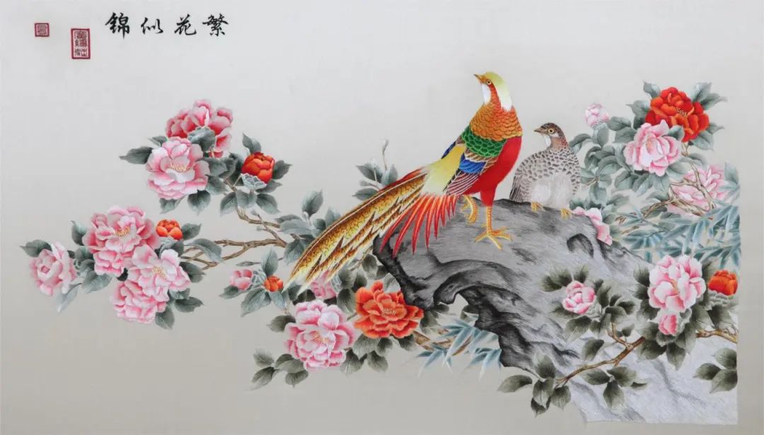 非遗文化 | 巧针彩线 绣绘中西 顺德广绣亮相福建泉州