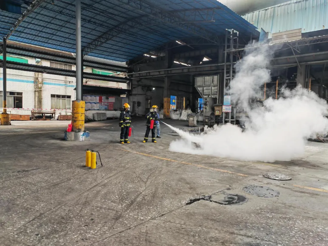 佛山工贸重点企业以演练促安全！