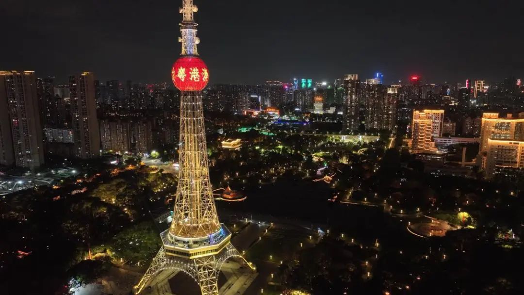 十五运会倒计时500天，佛山亮灯打call！