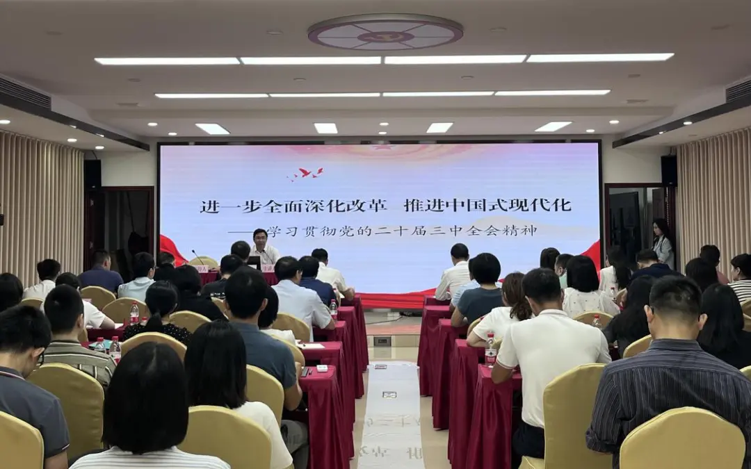 佛山召开互联网行业学习宣传贯彻党的二十届三中全会精神宣讲报告会