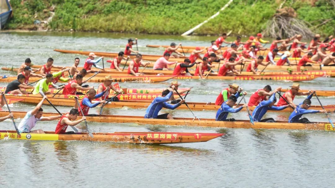 就在今天，白坭有一场&ldquo;水上马拉松&rdquo;上演