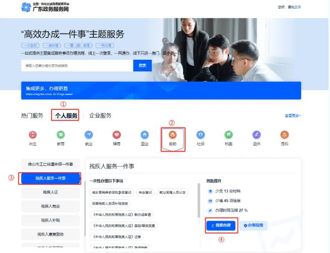 请收好！残疾人服务&ldquo;一件事&rdquo;申办指南&rarr;