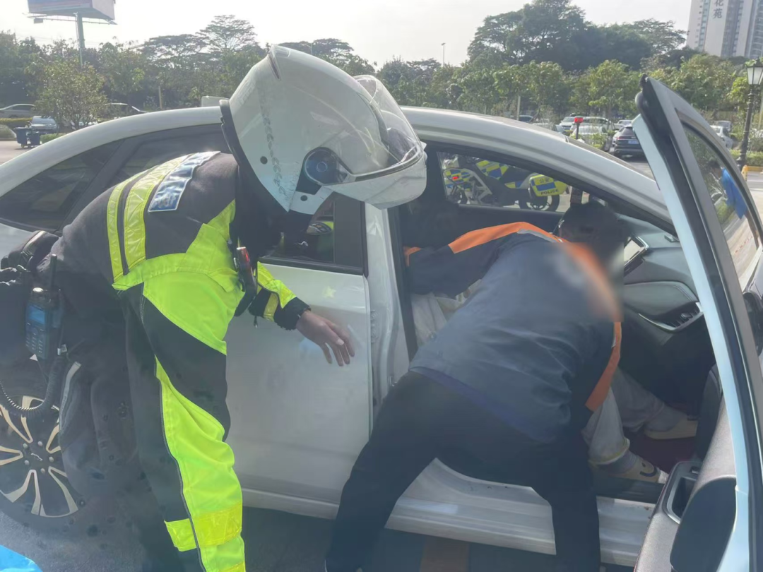 事发桂丹路！6分钟火速救援！