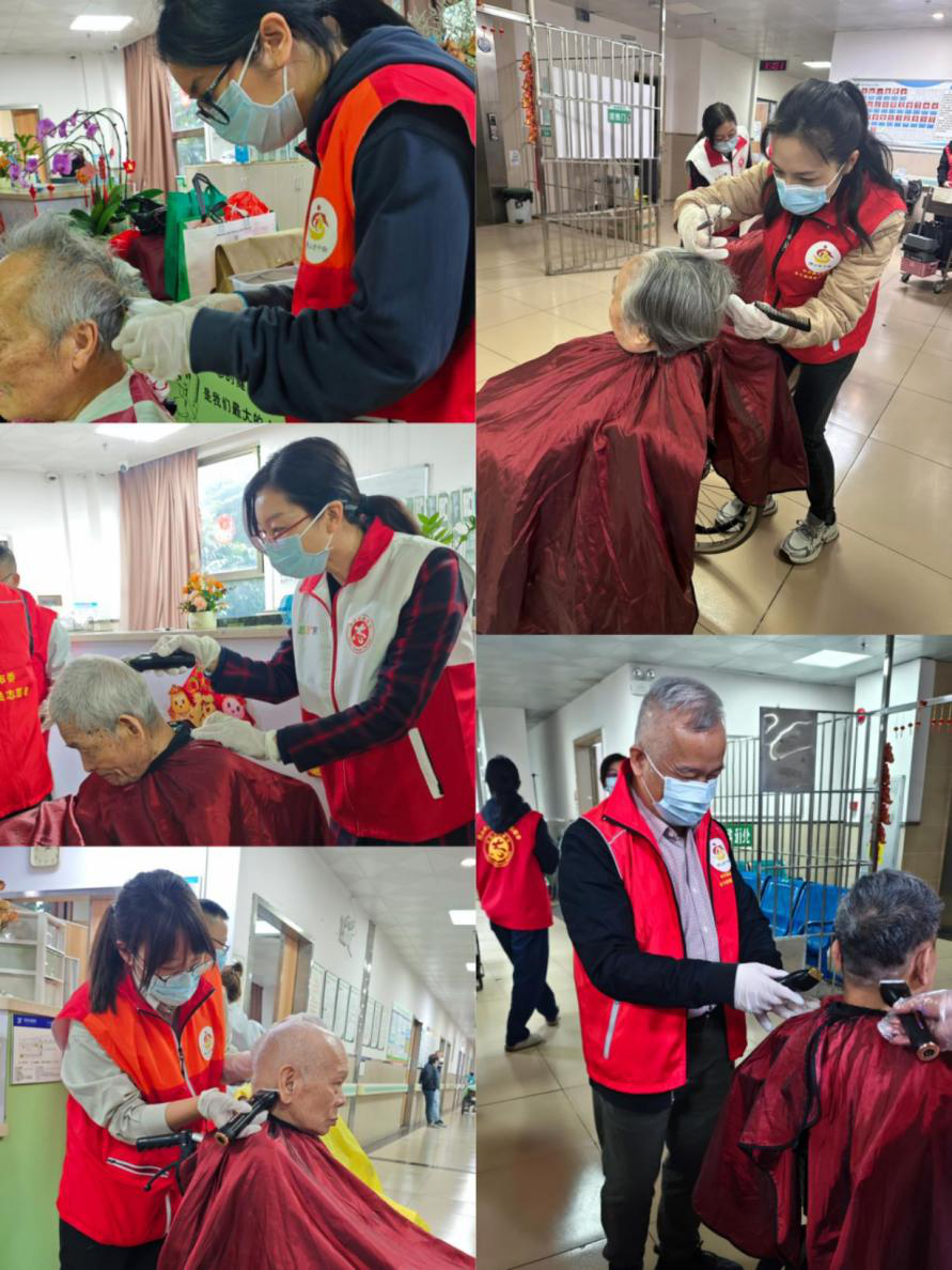 市委老干部局开展&ldquo;爱心义剪传温情&rdquo; 学雷锋党员志愿服务活动