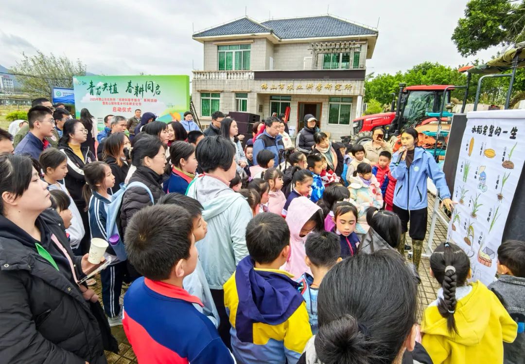 田间开讲、萌娃插秧！这场活动玩出农耕科普新高度