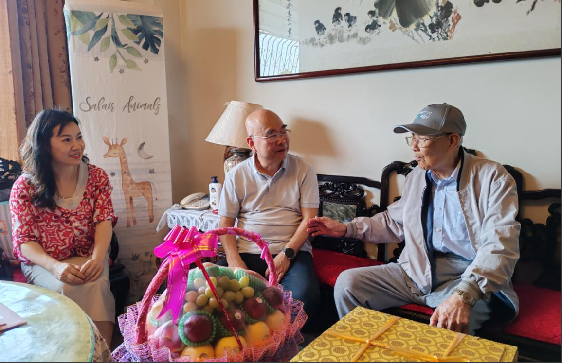 百岁风华映初心 组织关怀暖人心 &mdash;&mdash; 市委老干部局为百岁老同志送上生日祝福