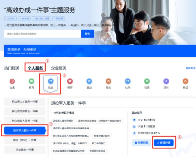 优化流程、一网通办！退役军人服务&ldquo;一件事&rdquo;升级上线啦