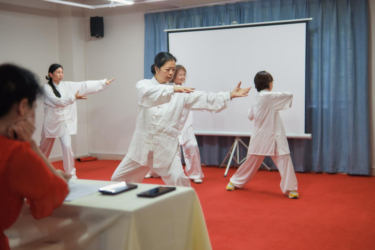 以太极身心导引助力中老年人成长、突破