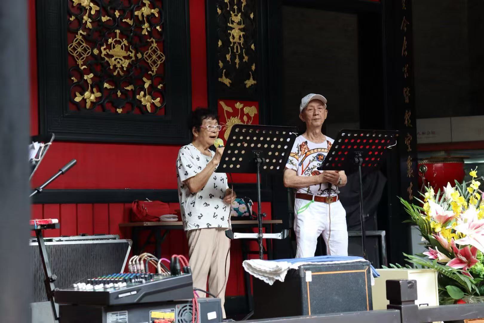 南国红豆实践团｜粤韵流芳社区行，青春助力戏曲兴