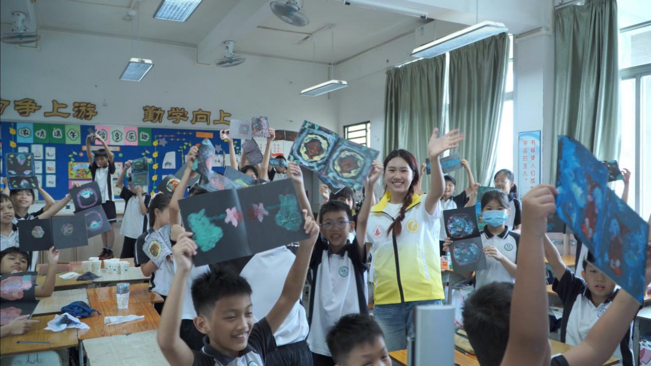 百千万工程育新苗，非遗美韵润童心 &mdash;&mdash;佛山大学&ldquo;十八夏乡&rdquo;青年突击队以版画课堂赋能文化振兴