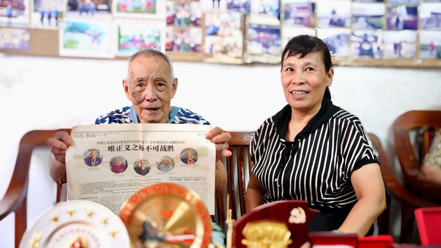 勋章无声诉峥嵘，佛大青年汲信仰