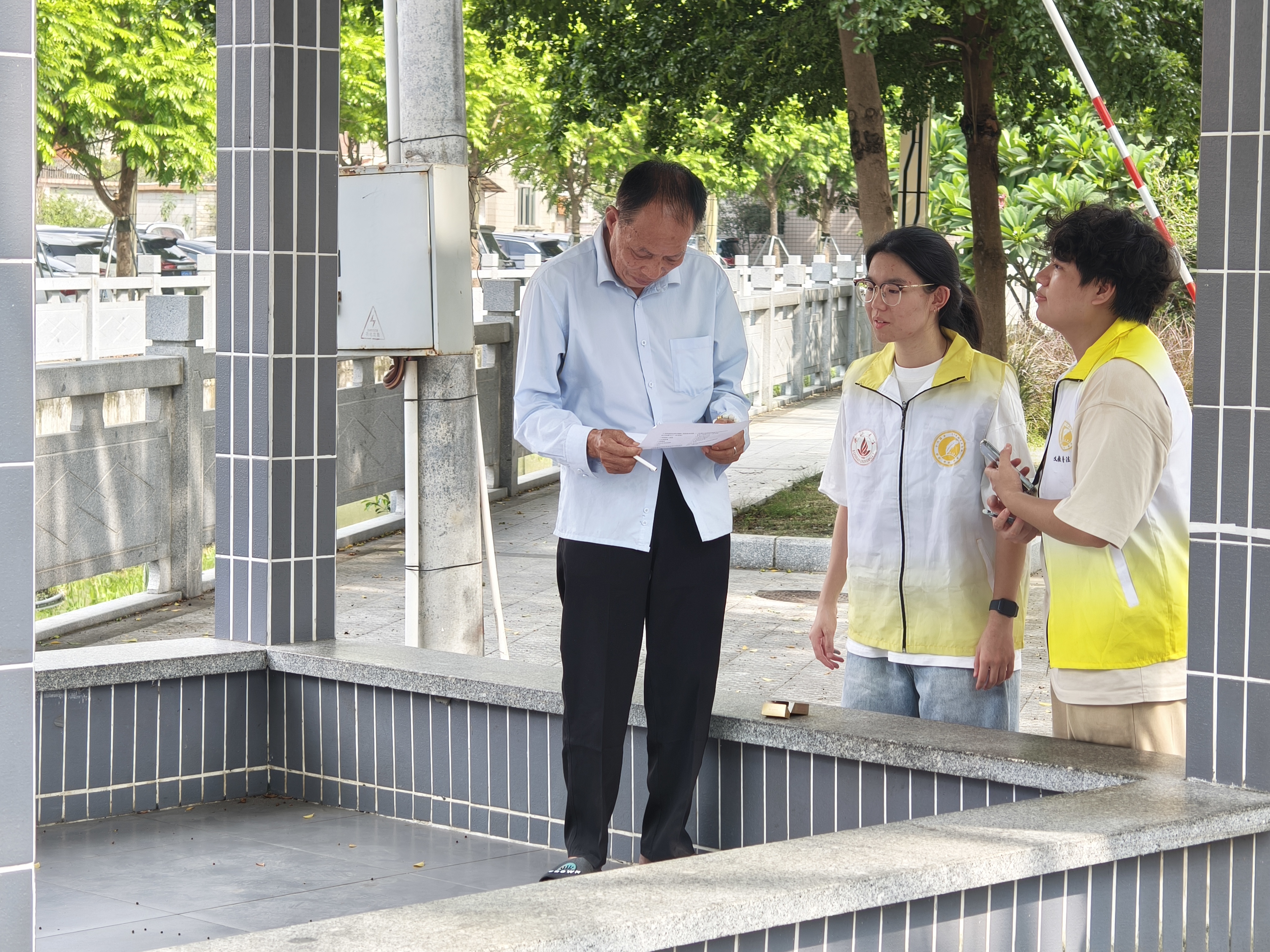 乡贤巧解&ldquo;千千结&rdquo;，法治乡土润无声 &mdash;&mdash;佛山大学&ldquo;十八夏乡&rdquo;实践队到沙头社区调研基层治理新路径