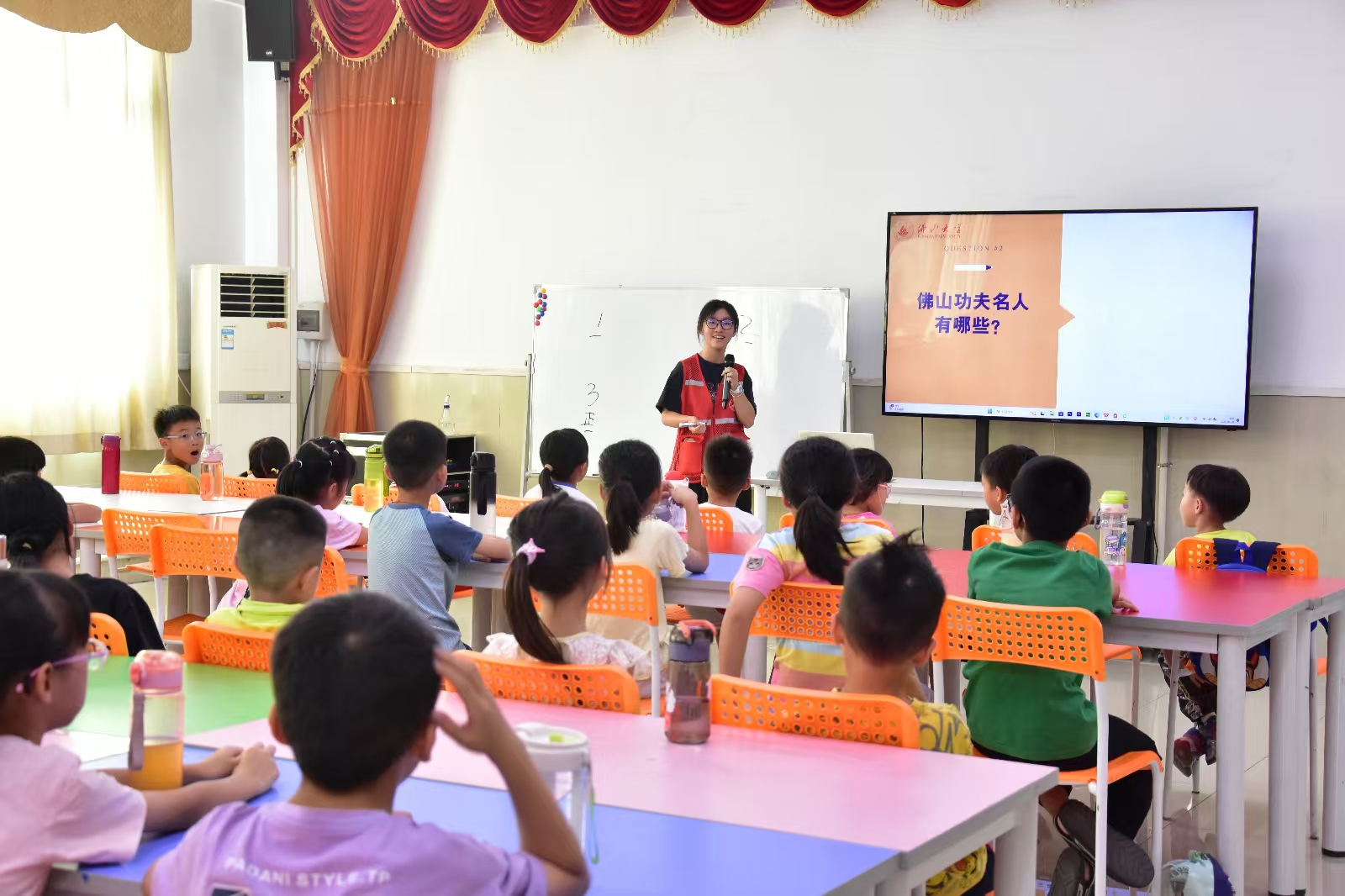 佛山大学红筑湾区青年队|百东暑期课堂：火山悟地脉，咏春修武魂，体验&ldquo;刚柔并济&rdquo;之道