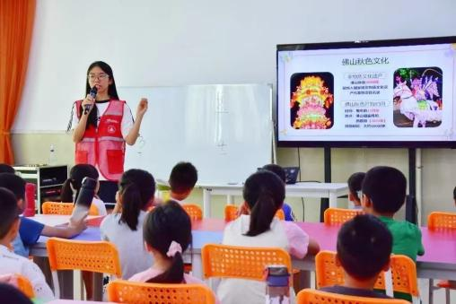 佛山大学红筑湾区青年队|开展特色文化课堂 非遗与石器文化滋养童心