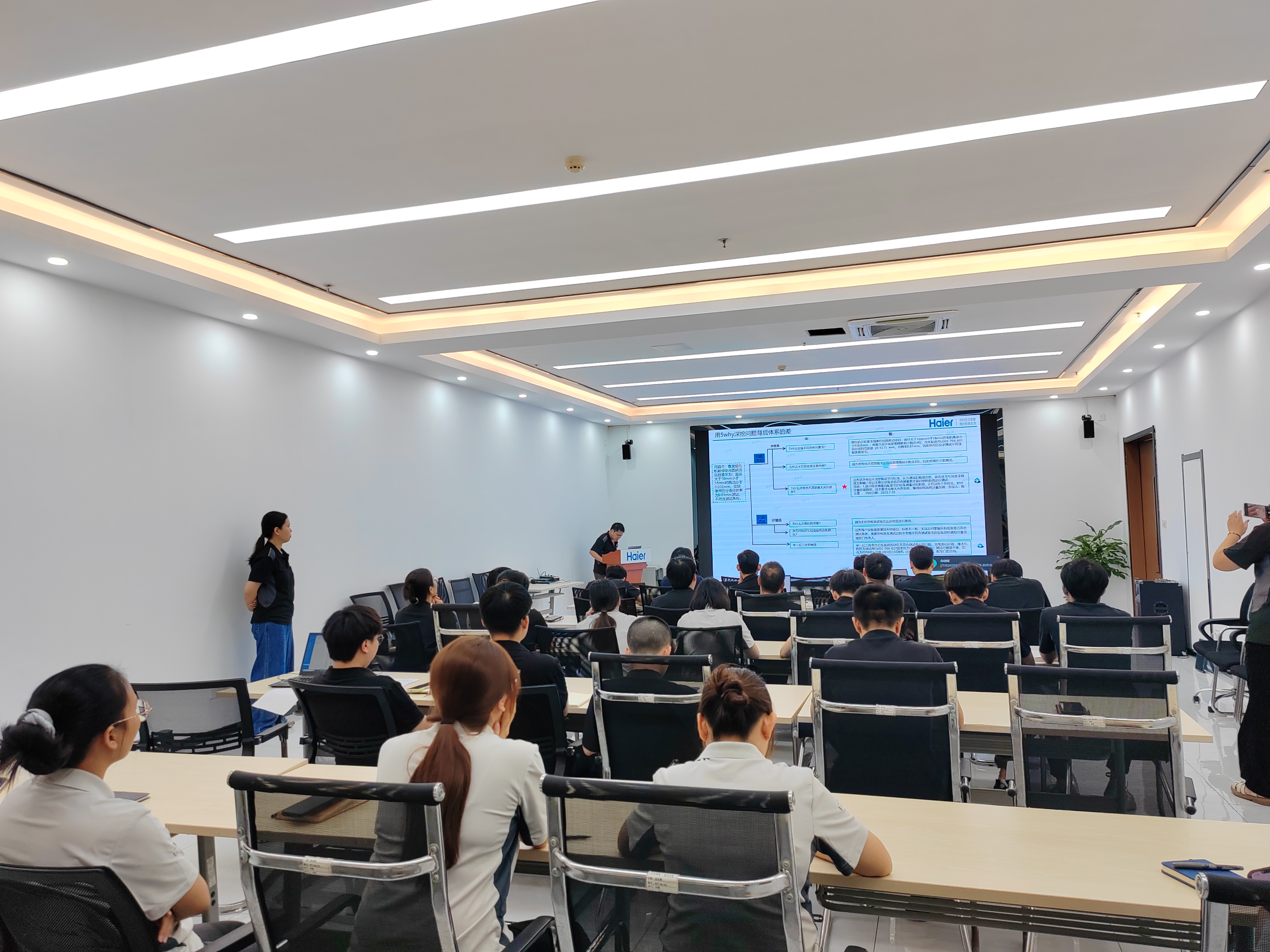佛山市顺德海尔电器有限公司5WHY案例发布圆满落幕