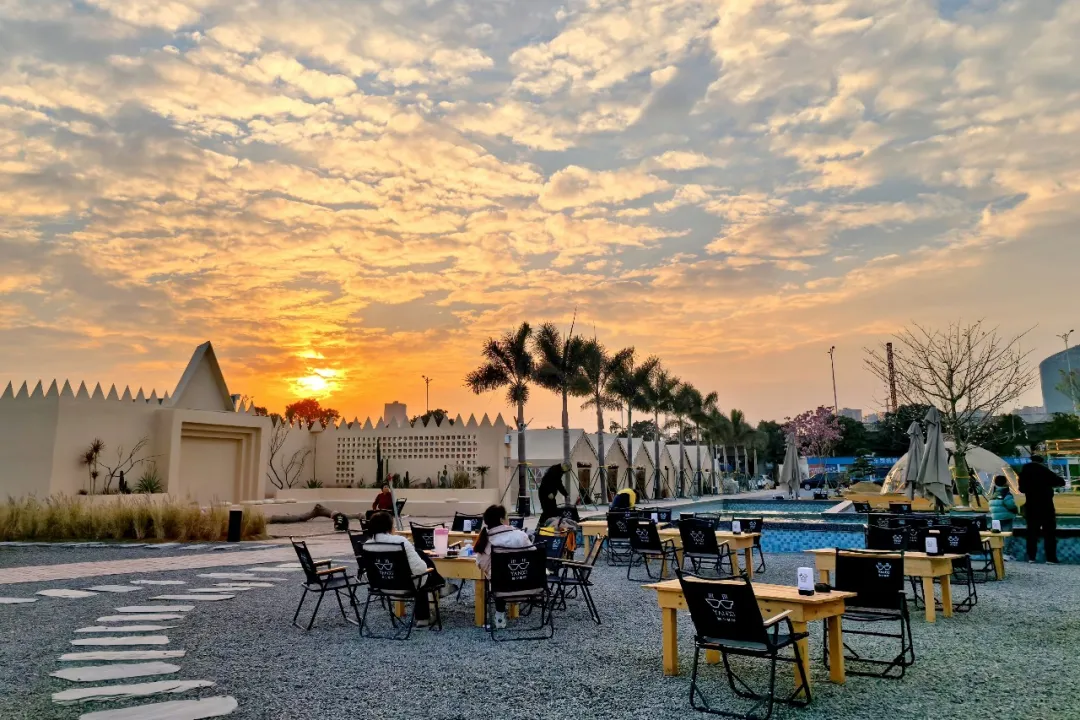 刷爆朋友圈！被大沥这家&ldquo;夕阳营地&rdquo;chill到！福利&rarr;