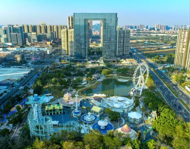 户外天花板！露营+灯光秀+游乐！就在大沥&rarr;