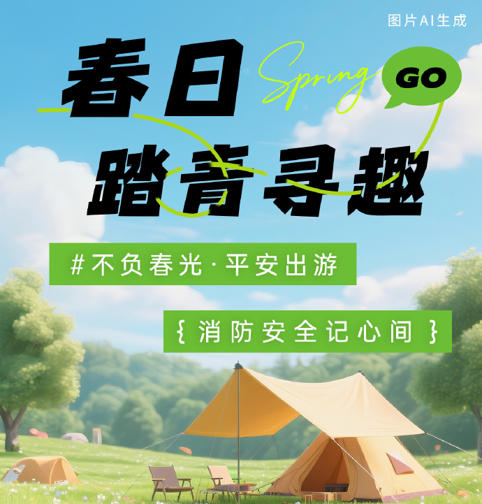 踏青正当时，安全伴你行