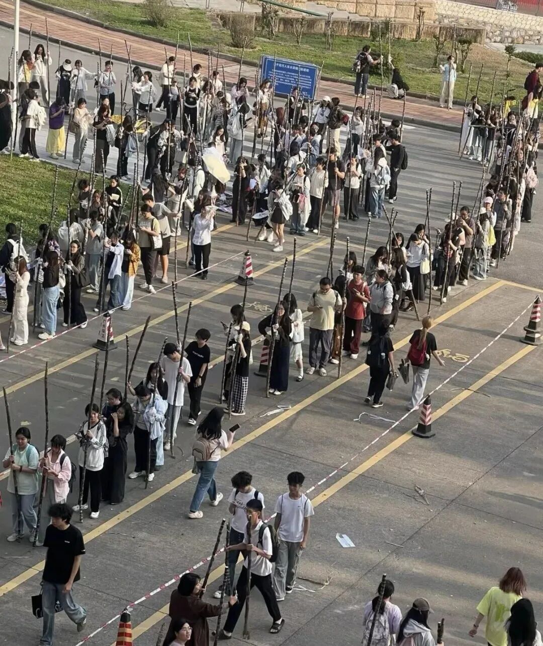 广东高校人手一根甘蔗的画面火了，但这个提醒一定要看&rarr;