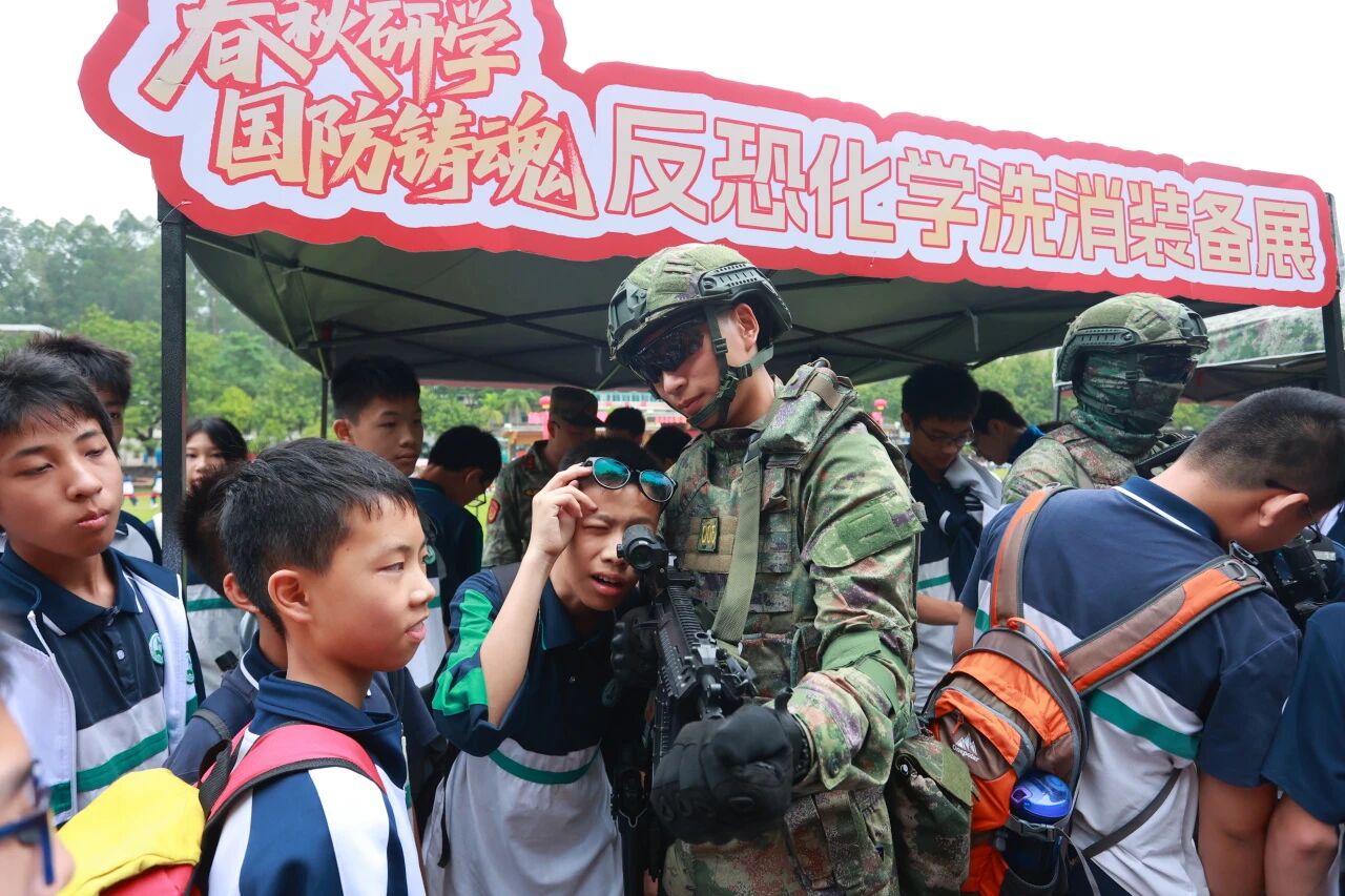 春秋研学国防铸魂 佛山在全市范围内开展春假国防教育活动
