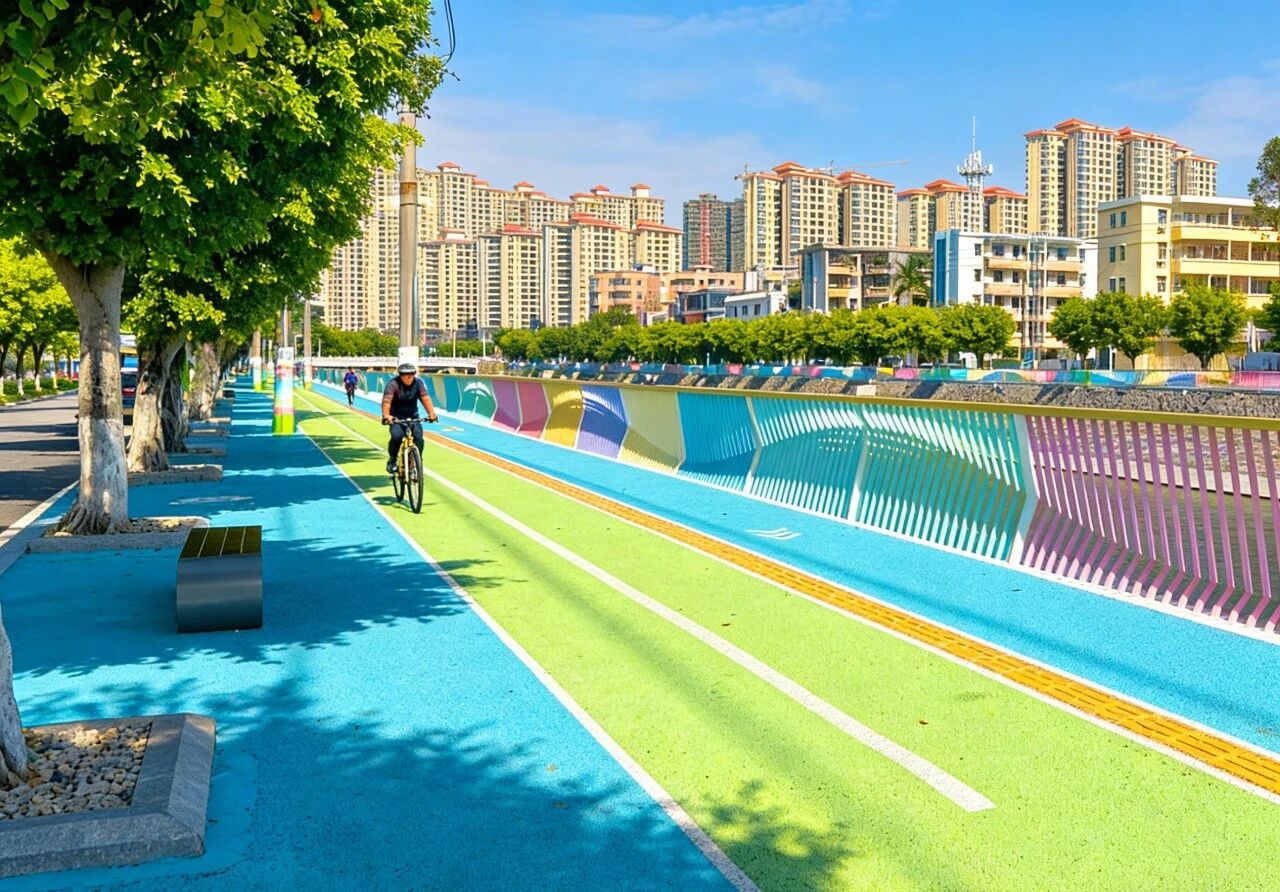 当你用Color Ride方式打开佛山的春天......