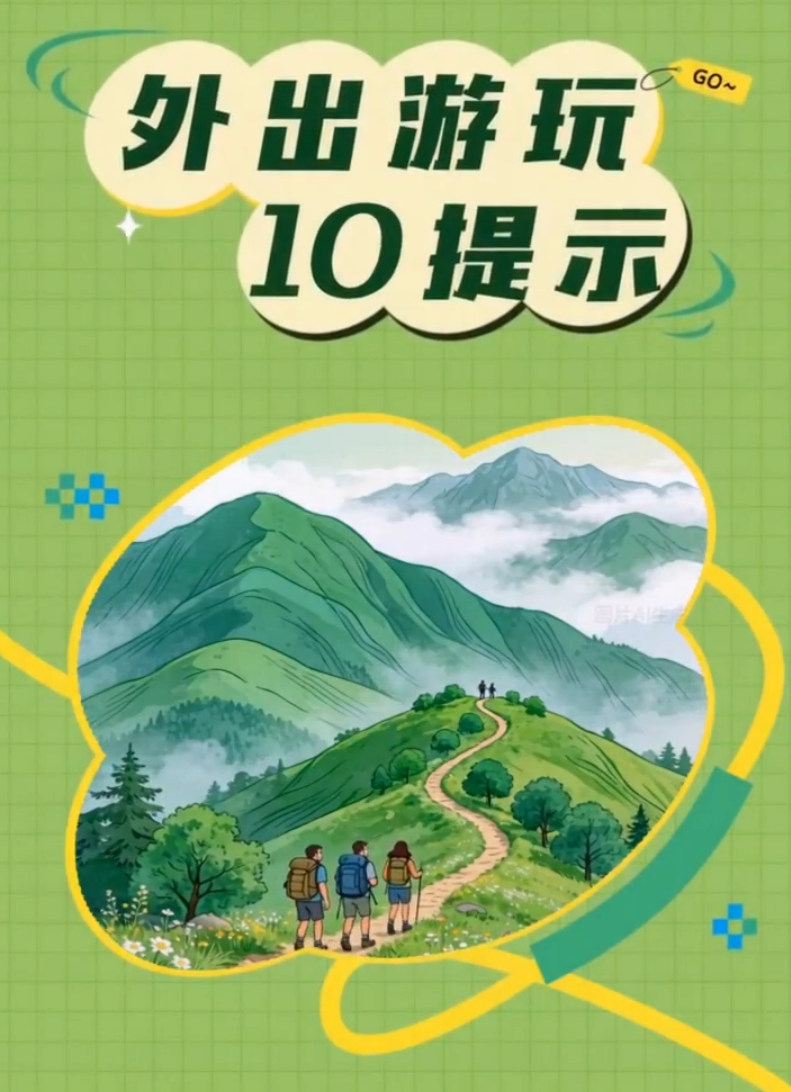 假期出游，一定牢记10个安全提示