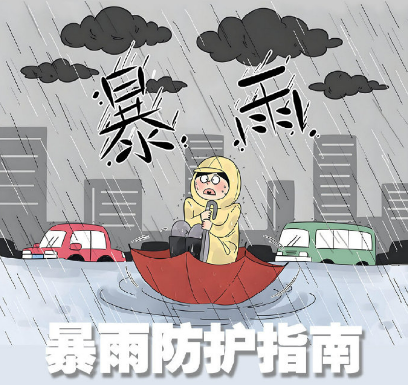暴雨防范指南