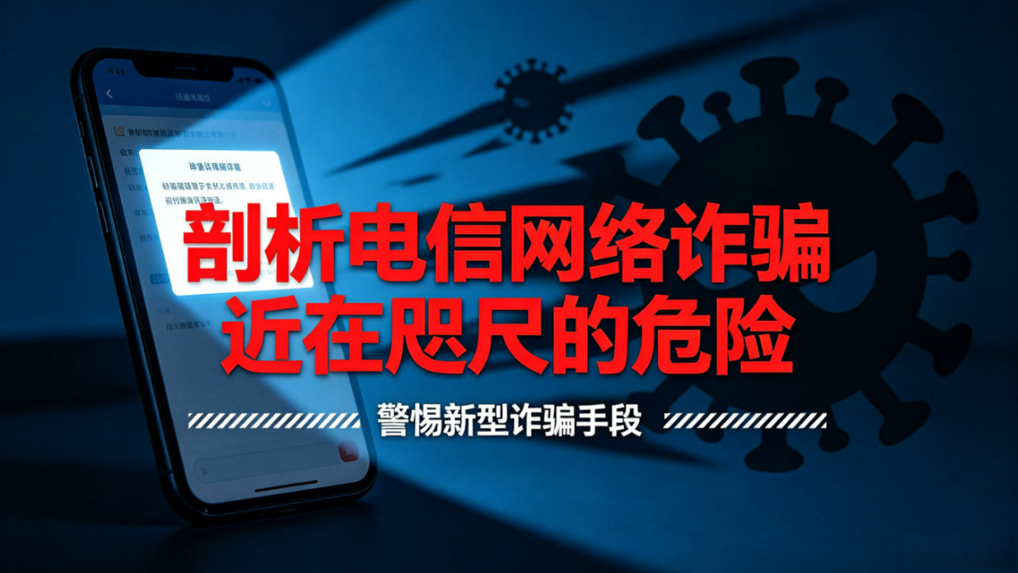 剖析电信网络诈骗，近在咫尺的危险！
