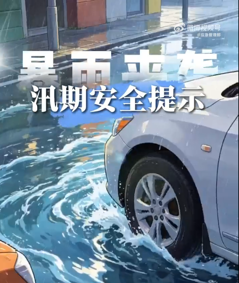 汛期已至！这些安全要点一定要记牢