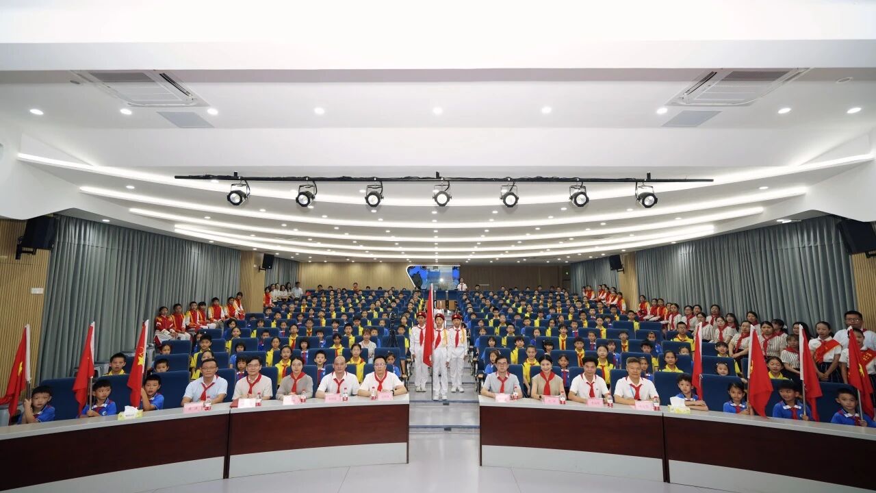 童心共筑国防梦！佛山这场入队仪式又飒又燃