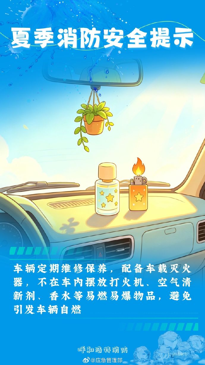 高温天气防火指南请收好！