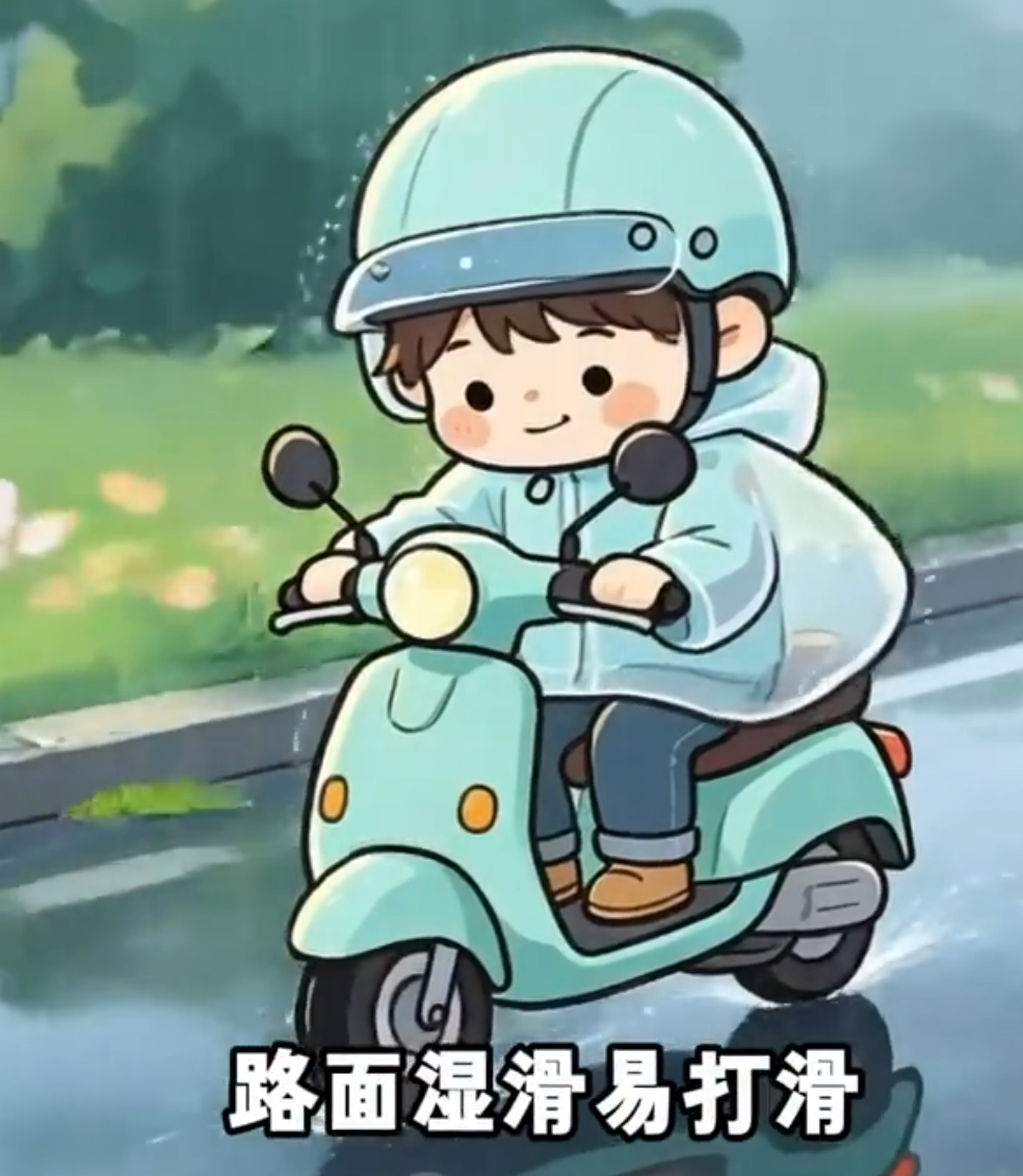 雨天慢行，平安出行！