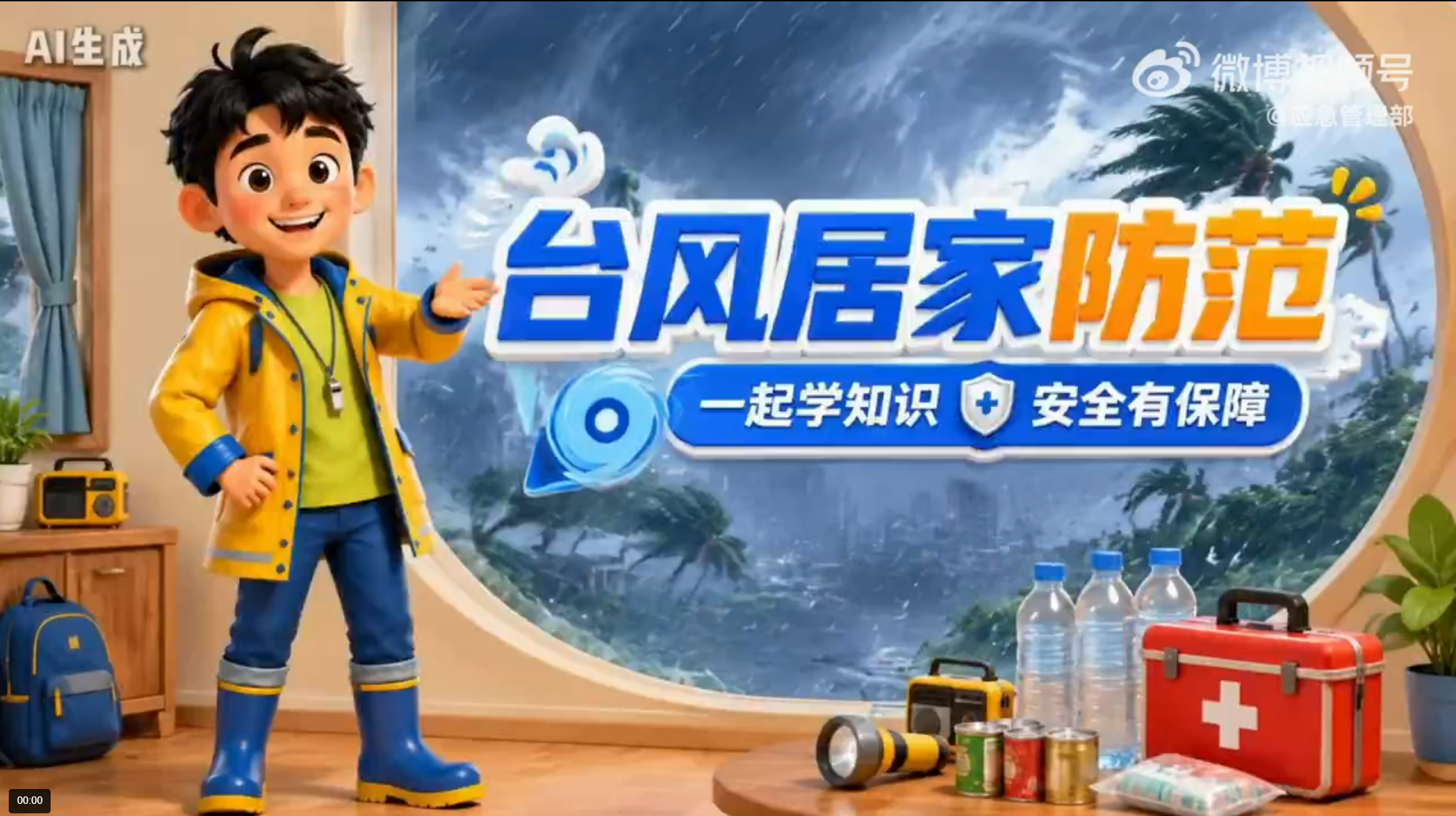 台风来临前居家要做哪些准备？