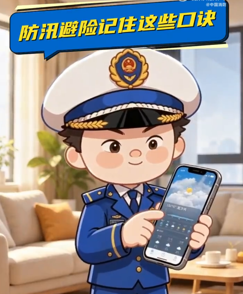 简单好记的汛期避险口诀
