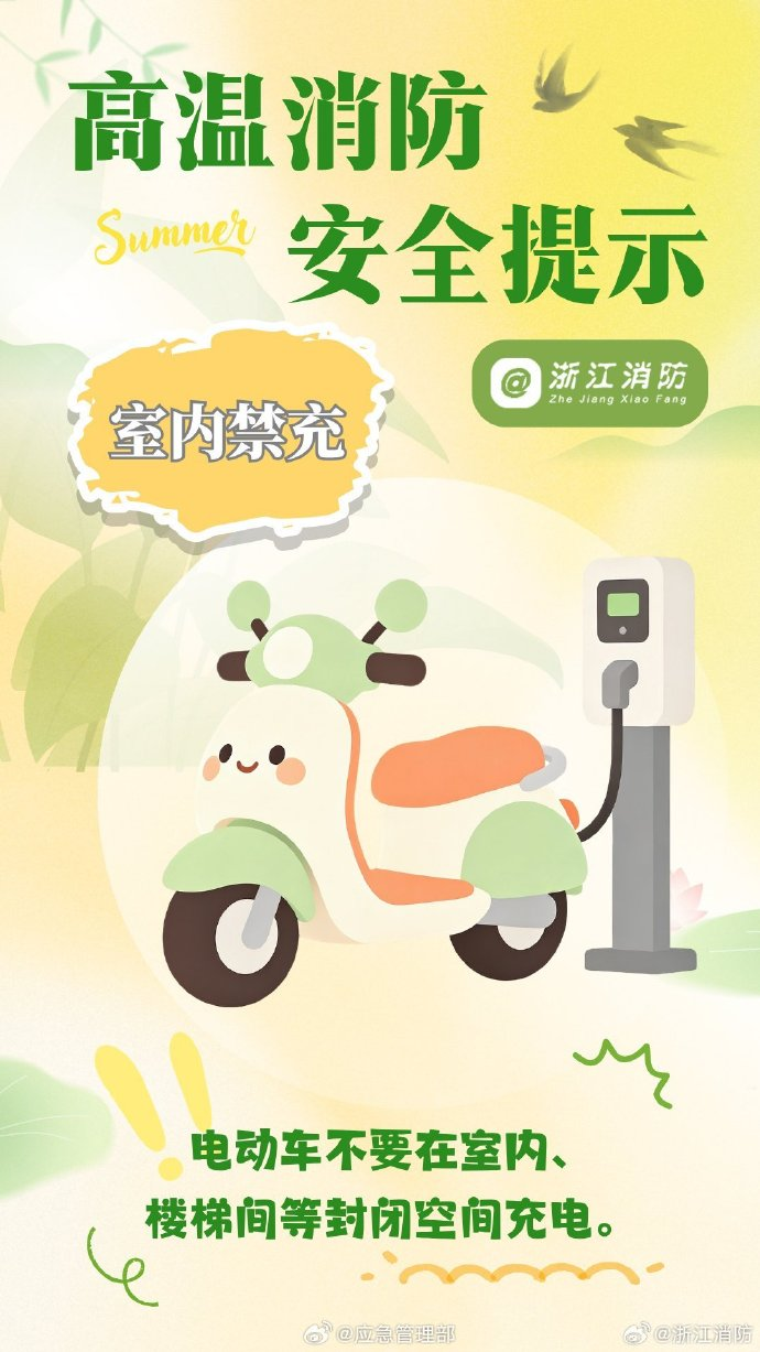 高温消防安全提示