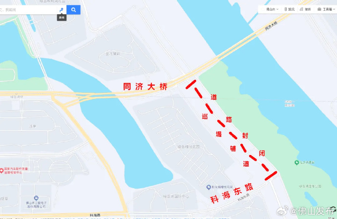 禅城这条道路，7月11日起封闭施工