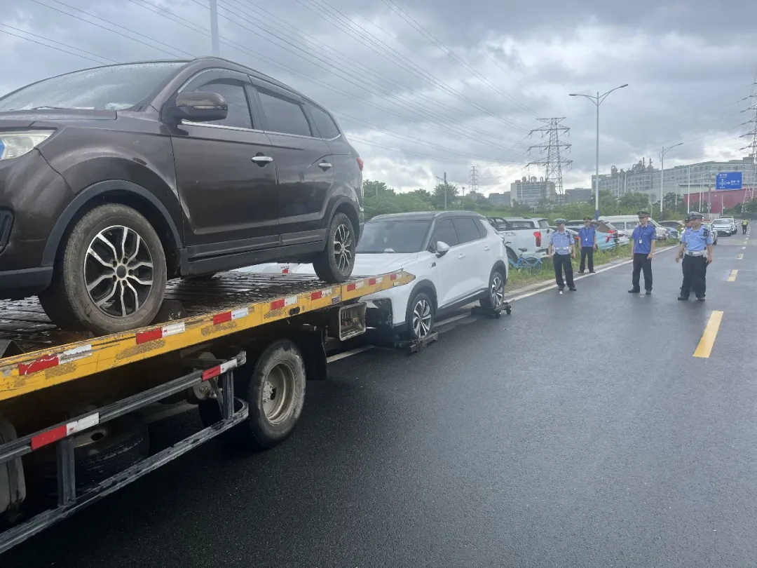 毁绿停车不可取！禅城城管严厉整治毁绿占绿行为