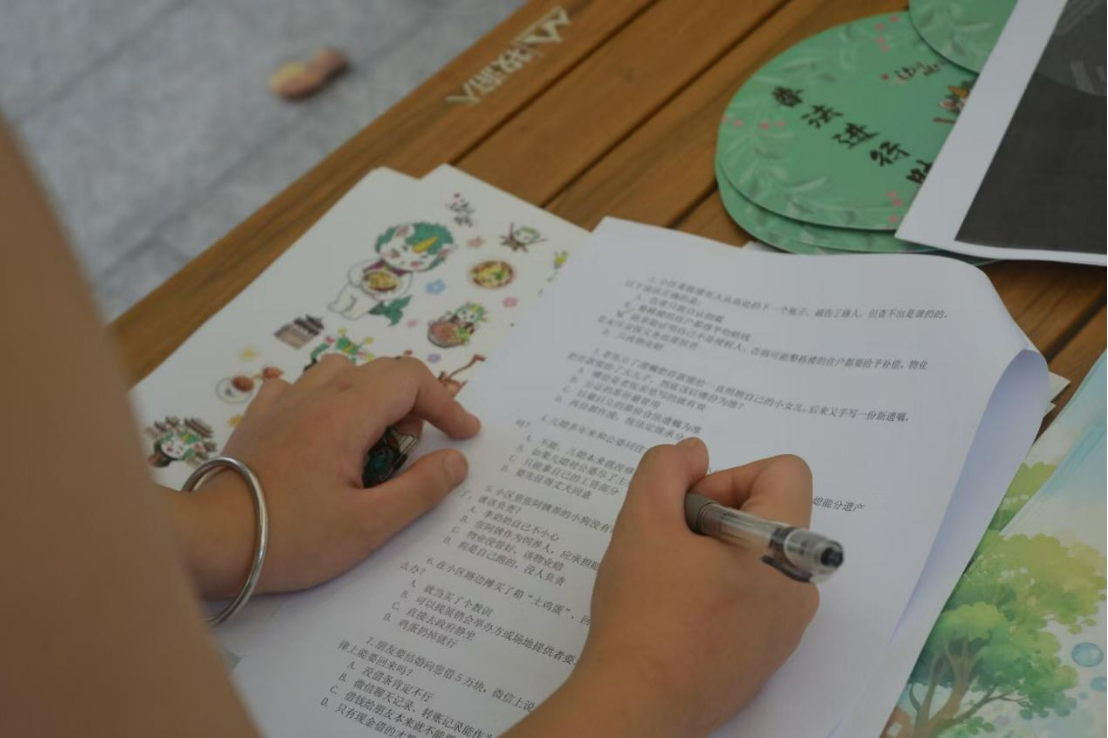 佛山大学&ldquo;法润凤城&rdquo;实践队｜问卷调研进西湖 青春赋能护古城