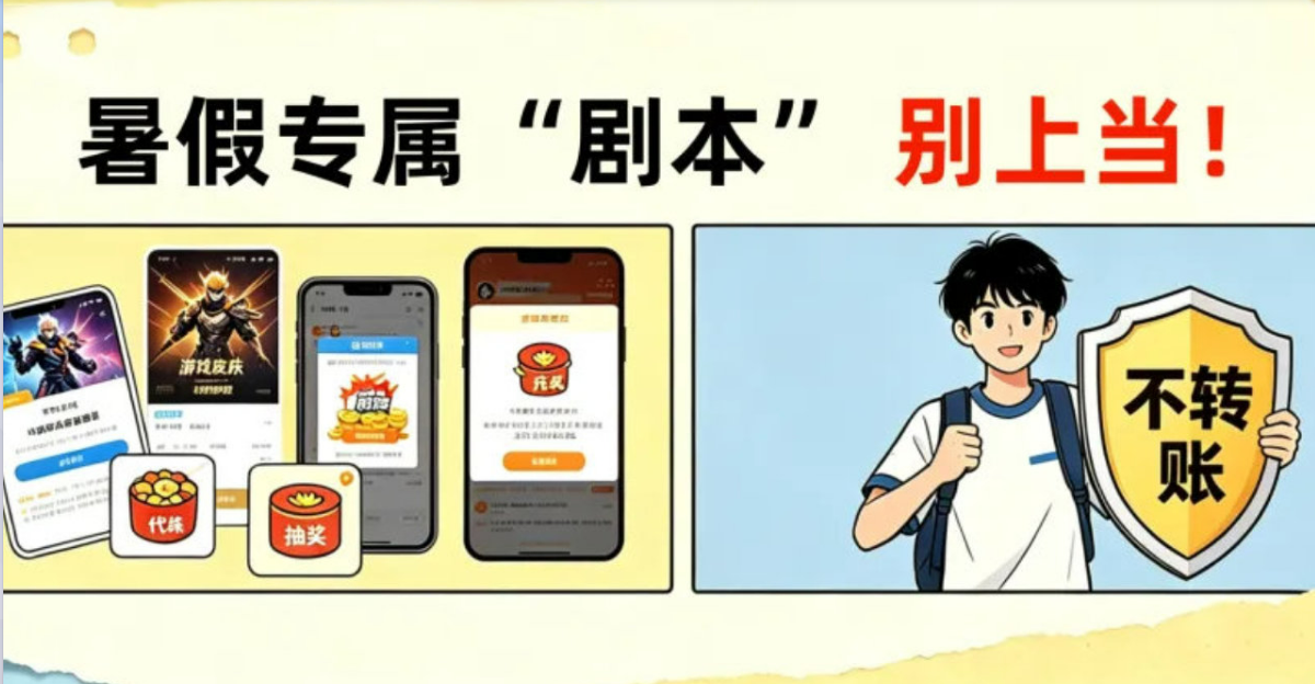 暑假专属&ldquo;剧本&rdquo;别上当！