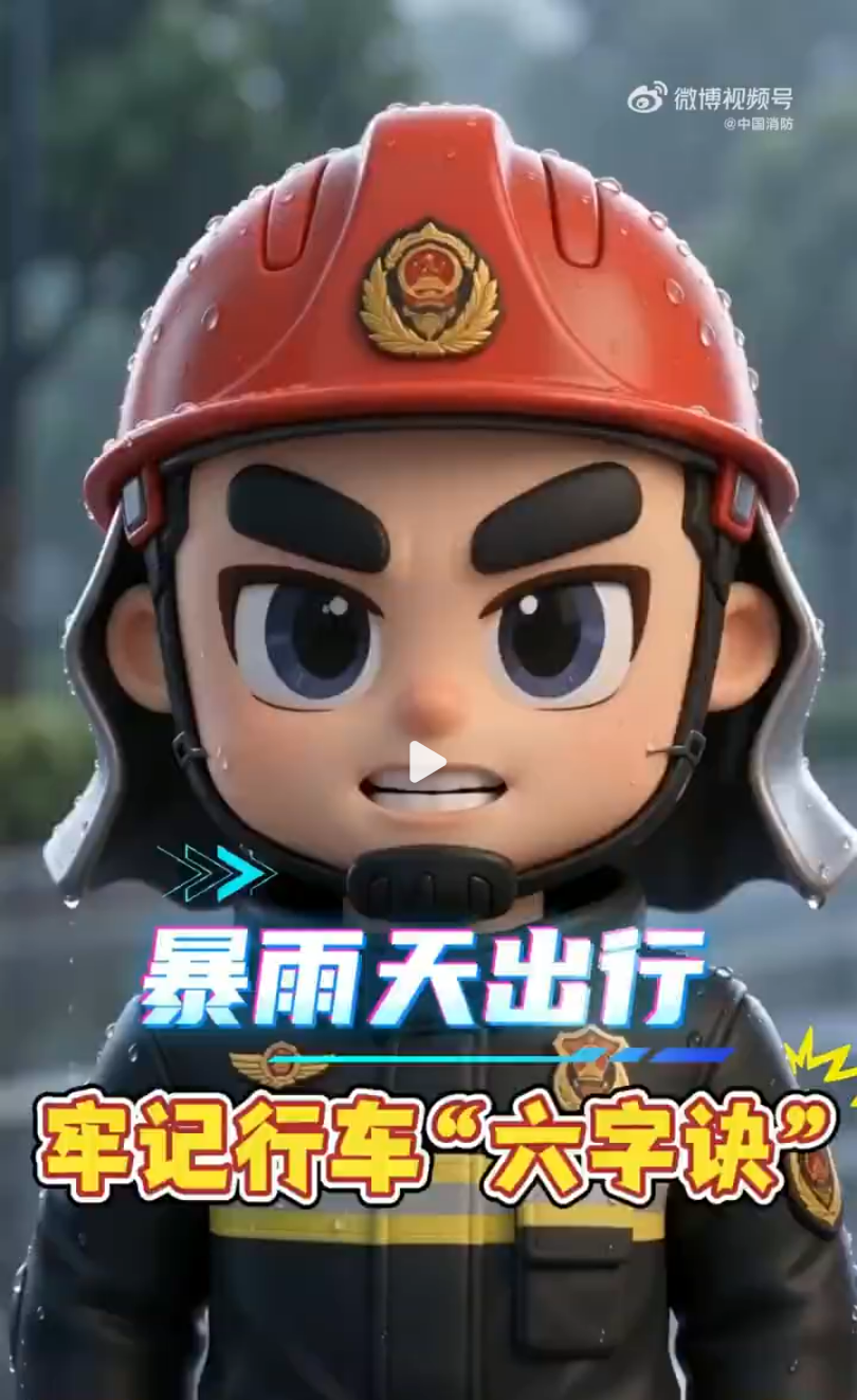 暴雨天行车牢牢记住六字诀