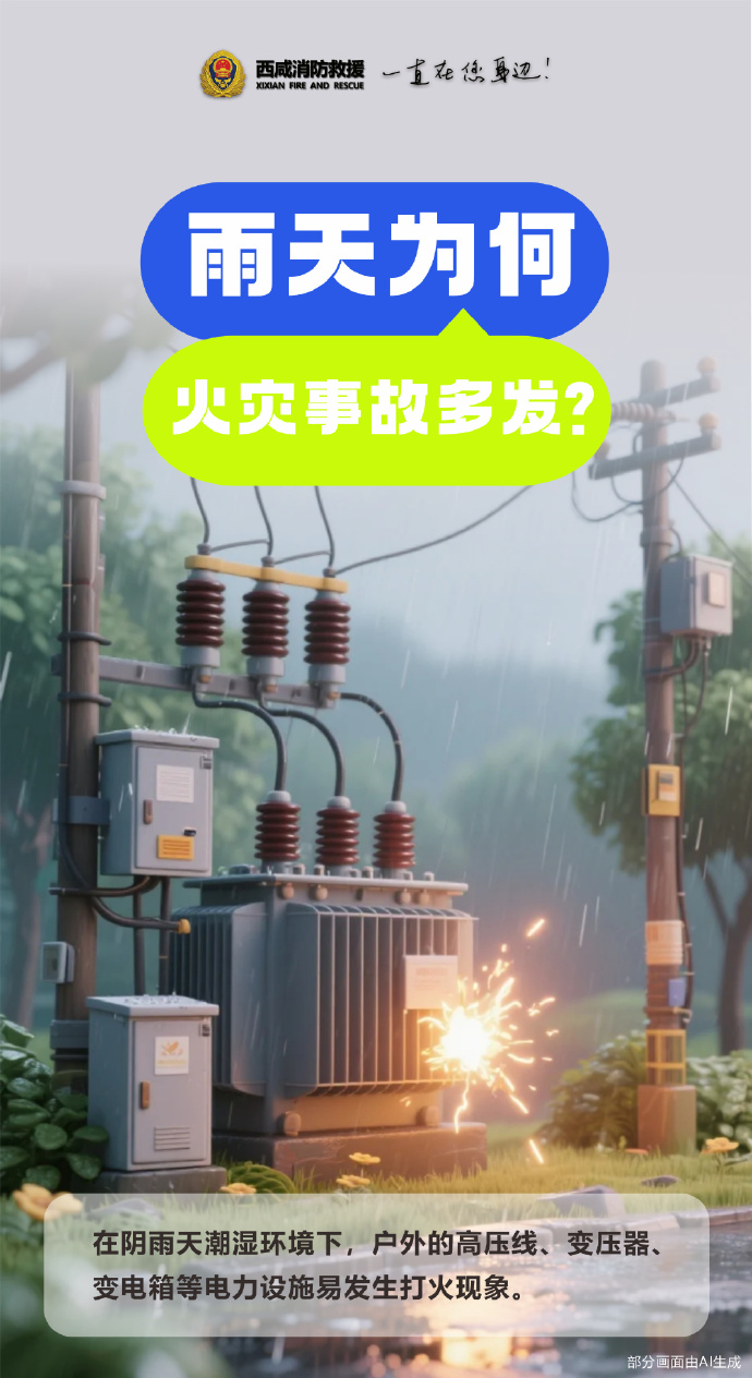 雨天为什么火灾事故多发？