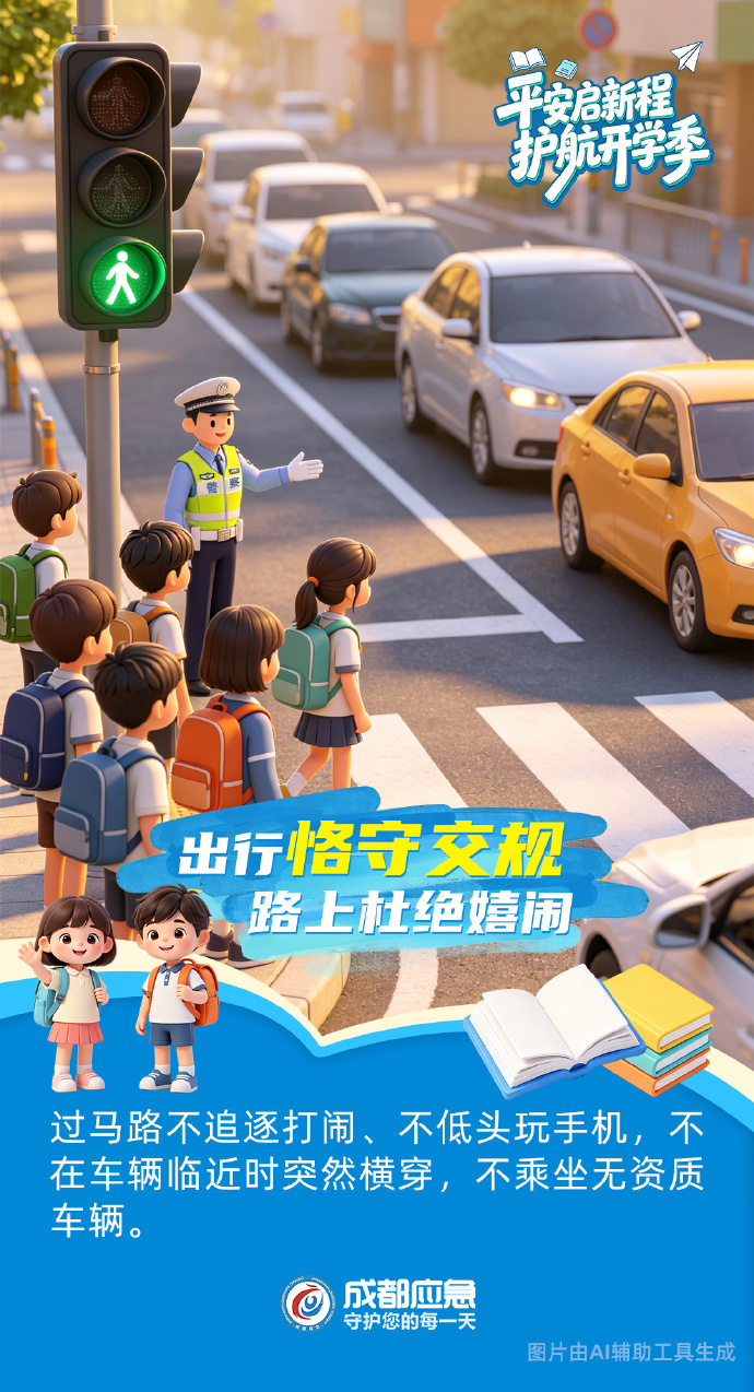 平安启新程 护航开学季