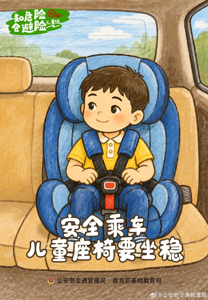 知危险会避险！&ldquo;儿童组&rdquo;交通安全海报来了&rarr;