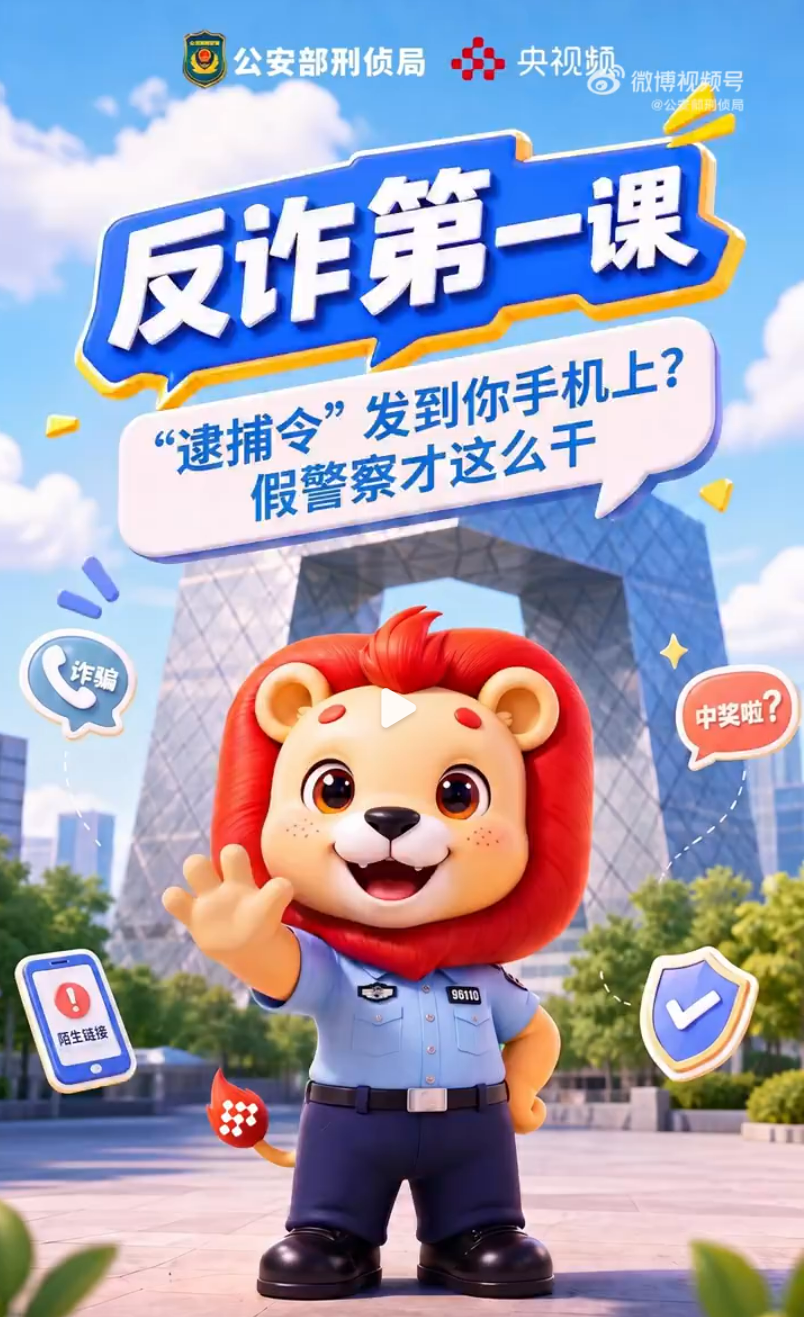 注意！骗子冒充警察发&ldquo;逮捕令&rdquo;了！