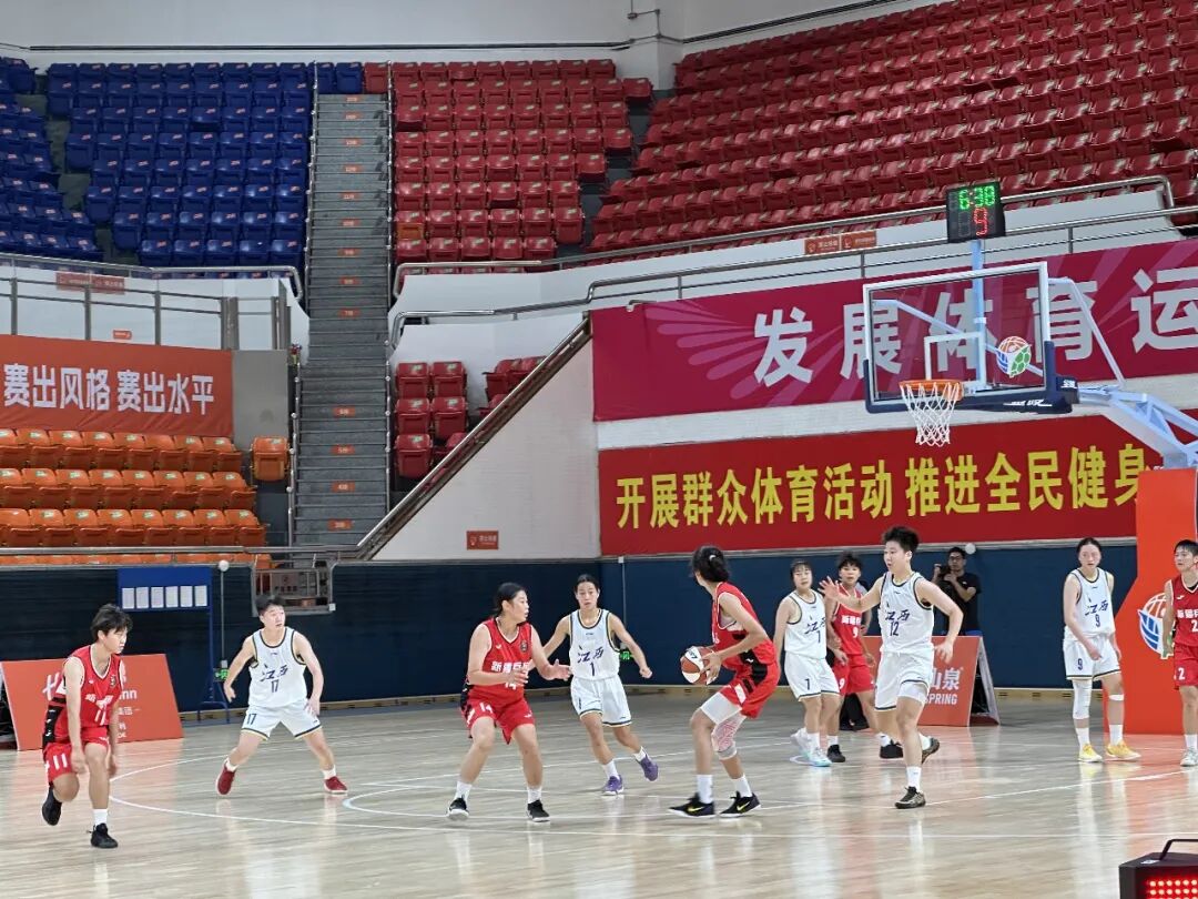全国U18女篮集结顺德，为她们打call！